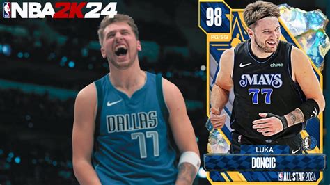 GALAXY OPAL LUKA DONCIC GAMEPLAY NBA2K24 MYTEAM YouTube