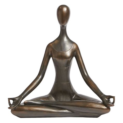 Sculptures Figurines Accent Pieces Yoga Decor Yoga Women