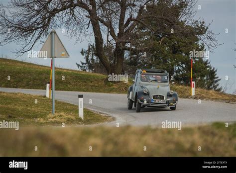 Jance Slovenia 1632019 A Gray Vintage Citroen 2cv Car Is