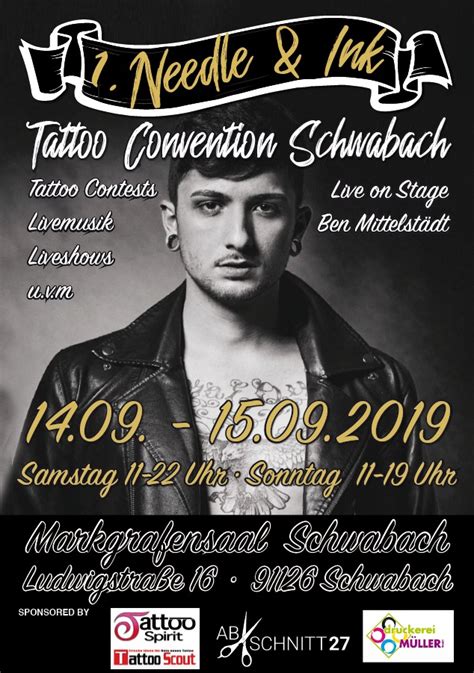 1 Needle And Ink Tattoo Convention Am 14 And 15 September In Schwabach ⋆