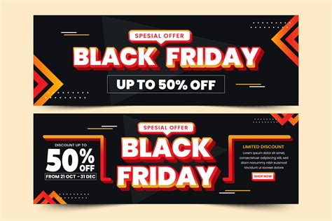 Black Friday Sale Banner Design Template 13308115 Vector Art at Vecteezy