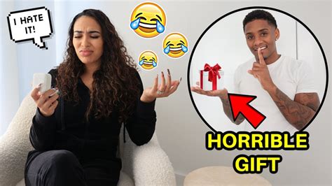 Surprising My Fiance With A HORRIBLE Gift HILARIOUS YouTube