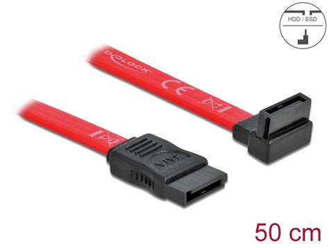 Delock Produkte 84220 Delock SATA 3 Gb S Kabel Gerade Auf Oben