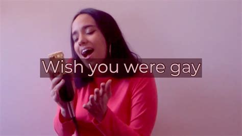 Wish You Were Gay Billie Eilish Cover Youtube