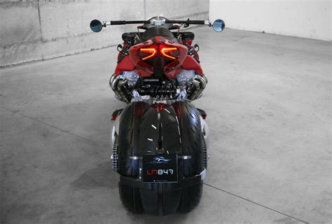 Insane Lazareth Lm 847 Bike Uses A 470 Hp Maserati V8 Engine