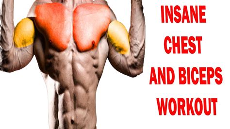 Insane Chest And Biceps Workout YouTube