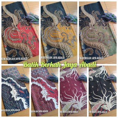 Jual Bahan Kain Batik Printing Motif Pekalongan Tradisional Modern