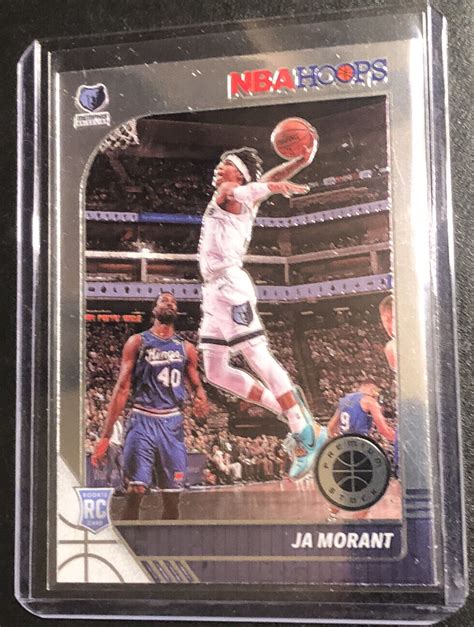 Panini Nba Hoops Ja Morant Rc For Sale Online Ebay