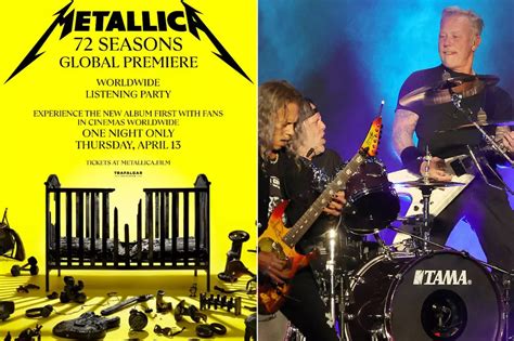 Metallica Announces '72 Seasons' Global Premiere Listening Party