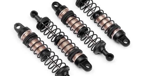 105522 THREADED ALUMINUM SHOCK SET FRONT REAR