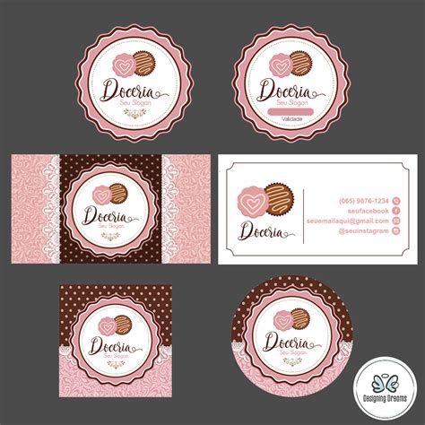 Logotipo Doceria Como Criar Uma Logomarca Marcas De Doces Ideias