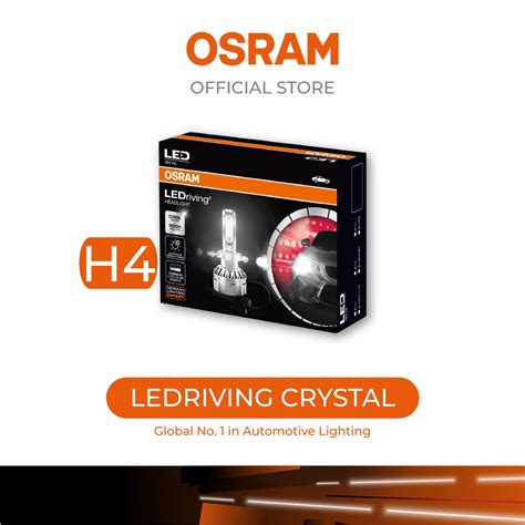 Osram Ledriving Crystal Led 1 Set 2 Pcs All Sizes H1 H4 H7