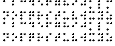 Braille font by philing.net | FontRiver