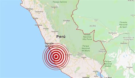 Ica Sismo De Magnitud Se Registr En Ica Esta Madrugada Temblor