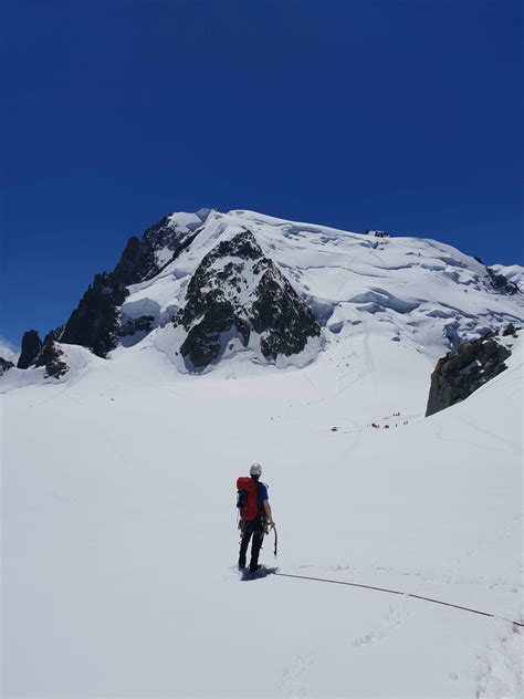 Mont Blanc Massif, yesterday : climbing