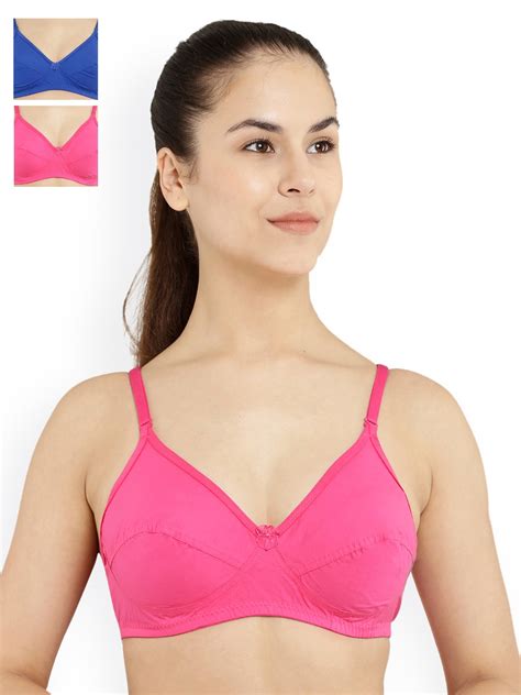 Buy Floret Pack Of 3 Full Coverage Bras Bra For Women 2211926 Myntra