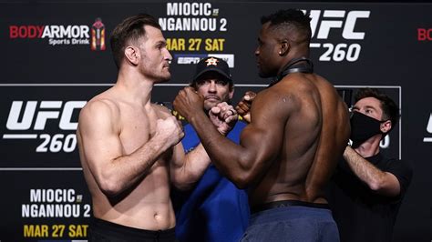UFC 260 Stipe Miocic vs. Francis Ngannou – tous les résultats