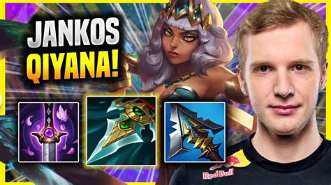 Jankos Is A Beast With Qiyana G Jankos Plays Qiyana Jungle Vs