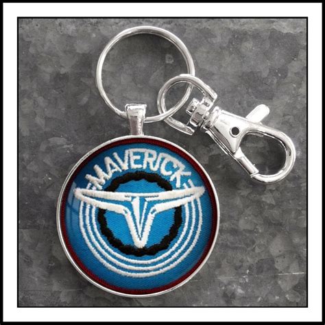 Vintage Ford Maverick Emblem Patch Photo Keychain - Etsy