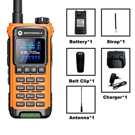 Motorola GP328 Plus Type C Charging One Key Frequency Matching 10 Watts