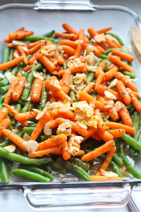 Roasted Green Beans And Carrots Bless This Meal