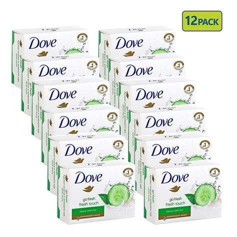 Dove Soap Bar Beauty Moisturizing Cream Bar 135g Pack Of 12 Rafaelos