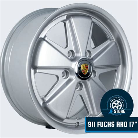 Roda Raw Classics R Plica Porsche Fuchs Aro Tala Prata F