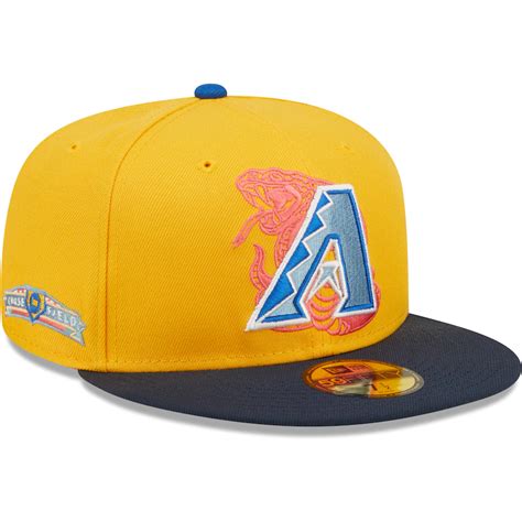 New Era Arizona Diamondbacks Gold/Azure Chase Field Undervisor 59FIFTY