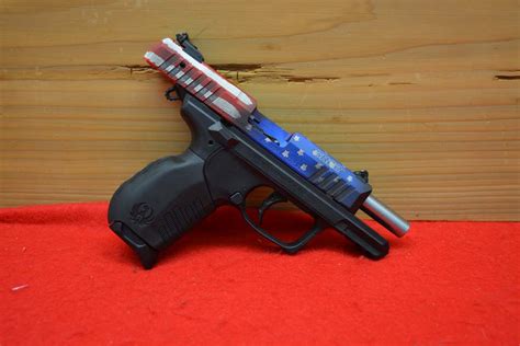 Ruger Sr 22 American Flag Cerakote Idaho Gun Broker