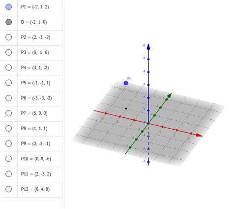 Coordenadas En El Espacio Puntos Representados En Coordenadas