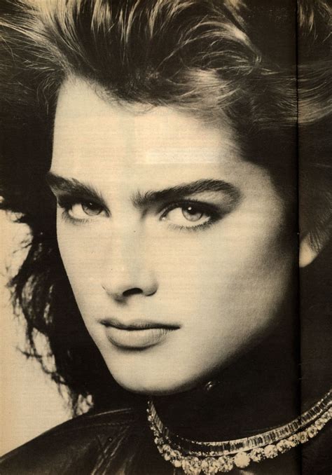 Brooke Shields Eyebrows 40 Years Ago Today 80s Celebrities Broken Nose Photographer Wanted