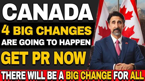 Big Announcements From Canada Immigration Canada Student Pr Tr To