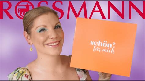 Rossmann Schön für mich Box Juni 2023 Danke liebe Nicole Unboxing