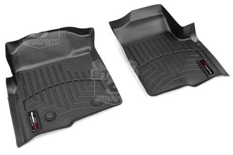 2009 2014 F150 Supercrew Weathertech Front And Rear Digital Fit™ Floor