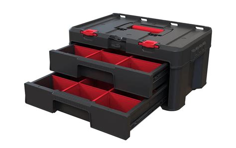 2-Drawer Stack and Roll Tool Storage Box - Keter US