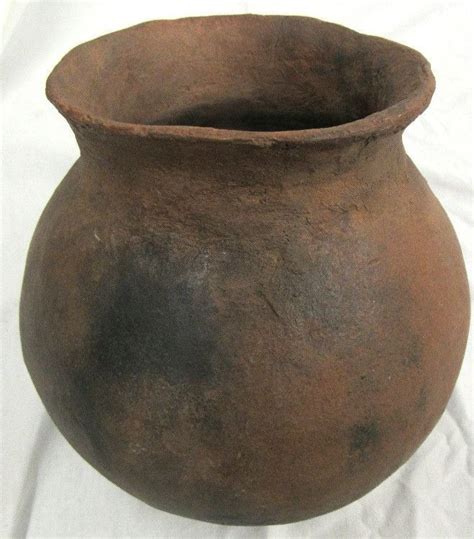 Pre Historic Native American Hohokam Plain Ware Pottery Olla 904