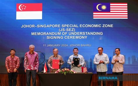 Bernama Malaysia Singapore To Explore Initiatives For Js Sez