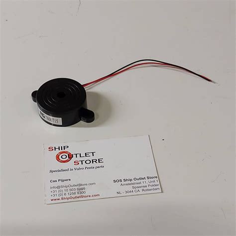 Piezo Alarm Buzzer 7800715 12vac