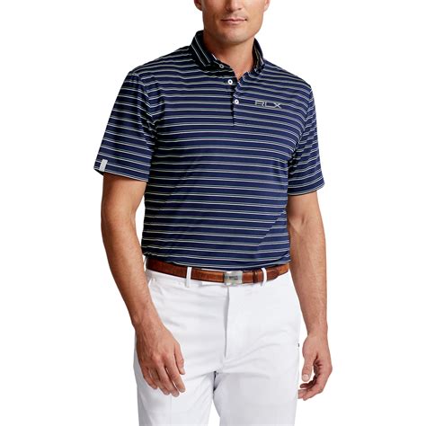 Polo Ralph Lauren Classic Fit Striped Jersey Polo Shirt Pga Tour