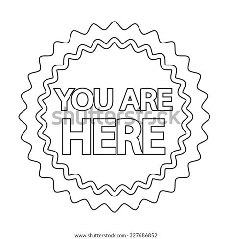 You Here Icon Stock Vector Royalty Free 327686852 Shutterstock