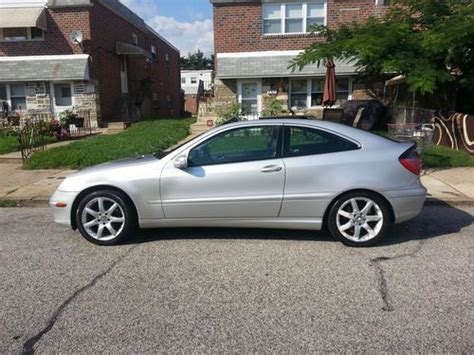 Purchase Used 2002 Mercedes Benz C230 Kompressor Coupe 2 Door 2 3l In Philadelphia Pennsylvania