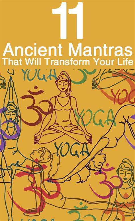 11 Ancient Mantras That Will Transform Your Life Yoga Mantras Yoga