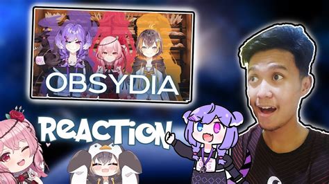 Reacting Nijisanji Clips So Obsydia Happened Funny Moments