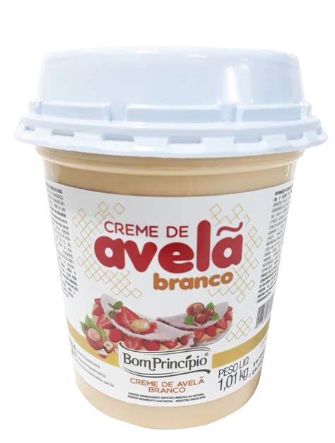 CREME AVELA BRANCO BOM PRINCIPIO 1 01 Kg