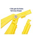 Boardwalk Quick Change Side Latch Plasticaluminum Mop Handle Yellow