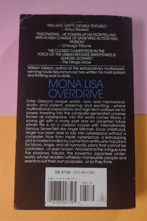 Mona Lisa Overdrive By William Gibson On Carousell