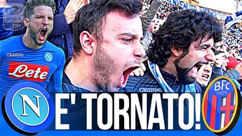 Napoli Bologna E Tornato Live Reaction Gol Curva B Hd Youtube