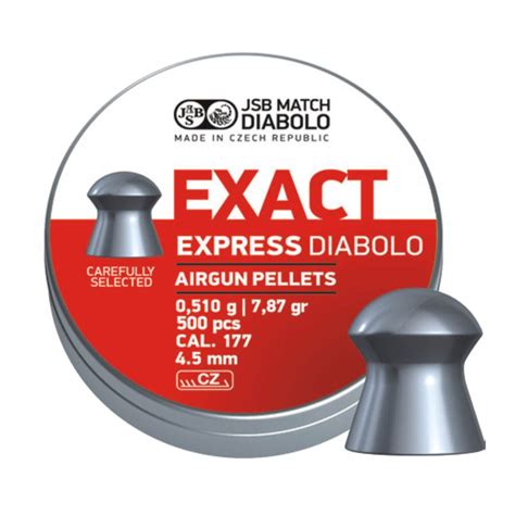 JSB Exact Express Pellets 177 4 52 X 500 Uttings Co Uk