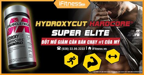 Viên Uống Giảm Cân Tăng Cường Năng Lượng Hydroxycut Hardcore Super