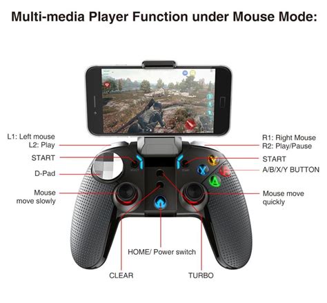 Pg Wolverine Vibration Bluetooth Gamepad Game Controller Ten